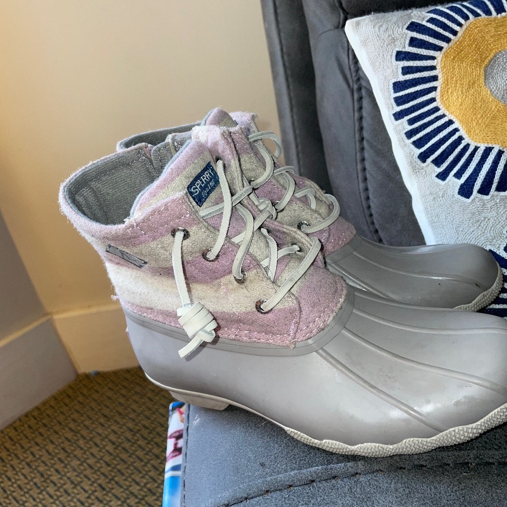 Sperry duck boot youth 3